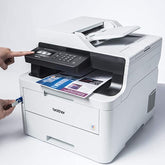 Brother Wireless All in One Printer, MFCL3750CDW, with Advanced LED Color Laser Print, Duplex & Mobile Printing, High Yield Ink Toner